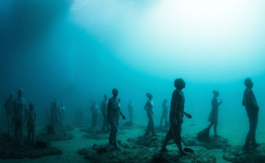 Museu submerso no Atlântico servirá como galeria e recife artificial