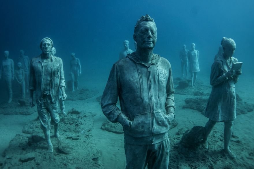 Museu submerso no Atlântico servirá como galeria e recife artificial