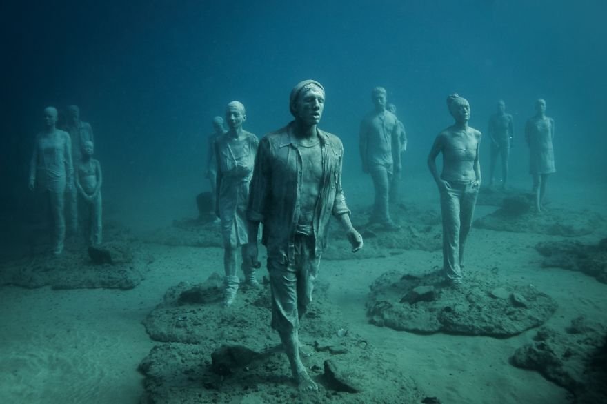 Museu submerso no Atlântico servirá como galeria e recife artificial