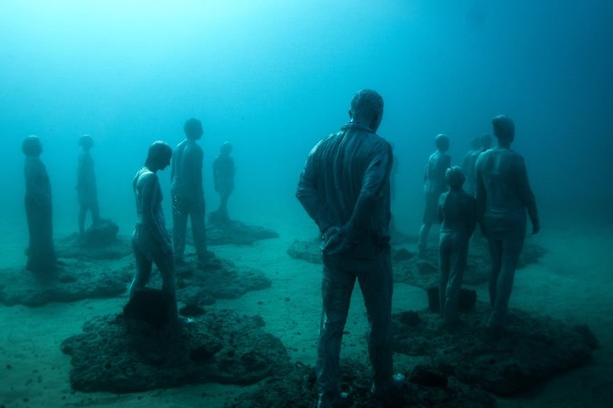 Museu submerso no Atlântico servirá como galeria e recife artificial
