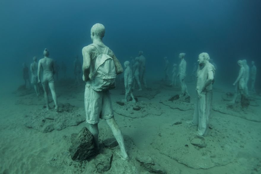 Museu submerso no Atlântico servirá como galeria e recife artificial