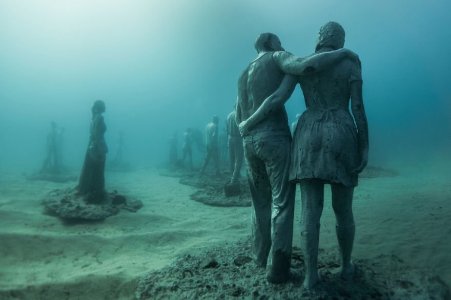 Museu submerso no Atlântico servirá como galeria e recife artificial