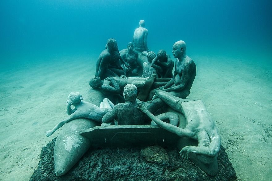 Museu submerso no Atlântico servirá como galeria e recife artificial