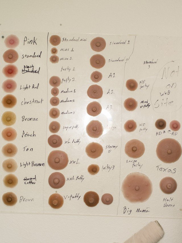 O curioso registro fotográfico do processo de fabricação de bonecas sexuais