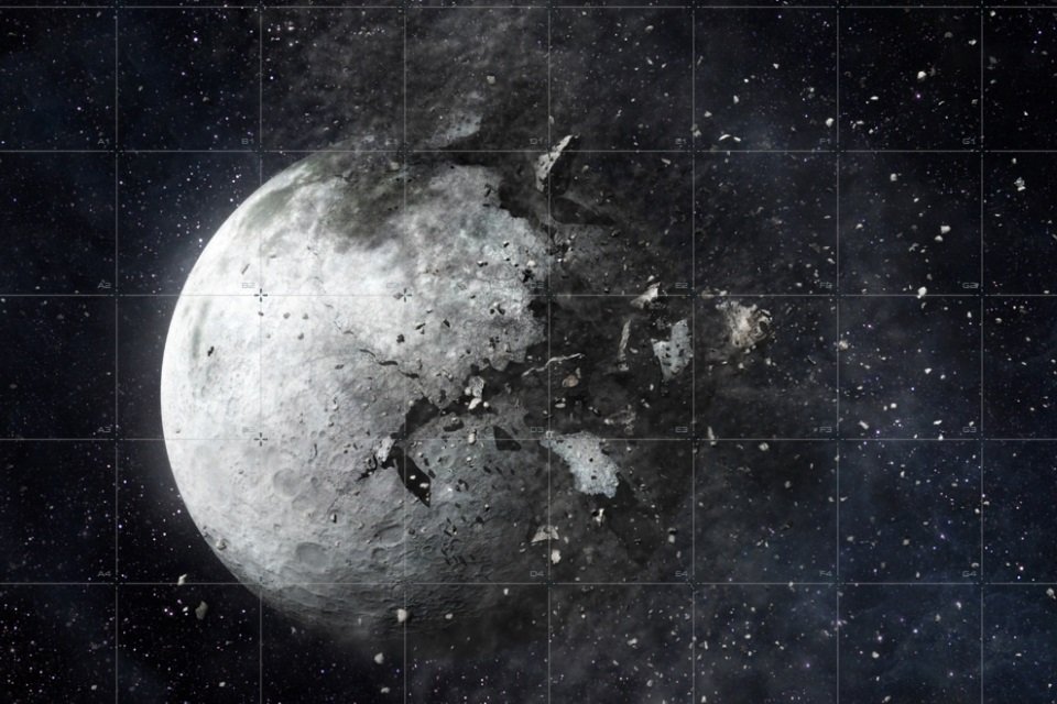 Imagem de O que aconteceria se explodíssemos a Lua? no megacurioso