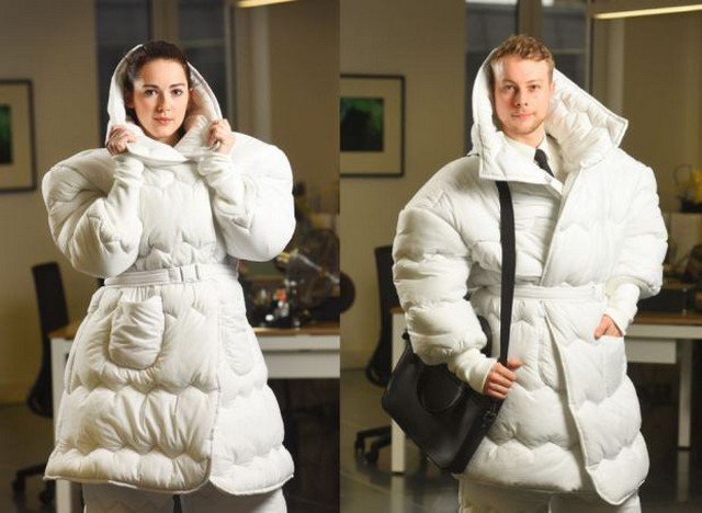 O inverno está chegando e este terno acolchoado é tudo o que você precisa