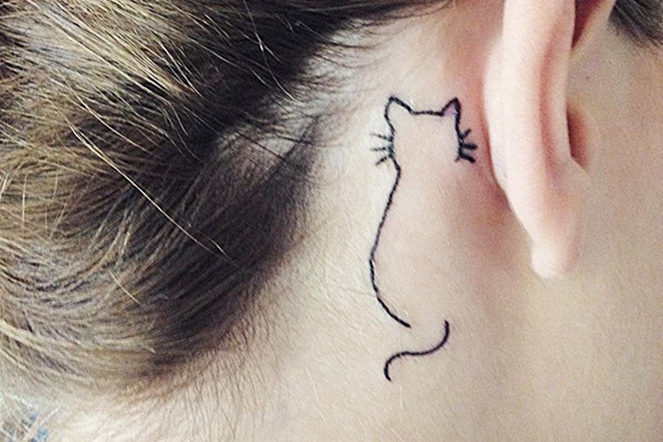 120 melhor ideia de Tatuagem de Gato e Cachorro