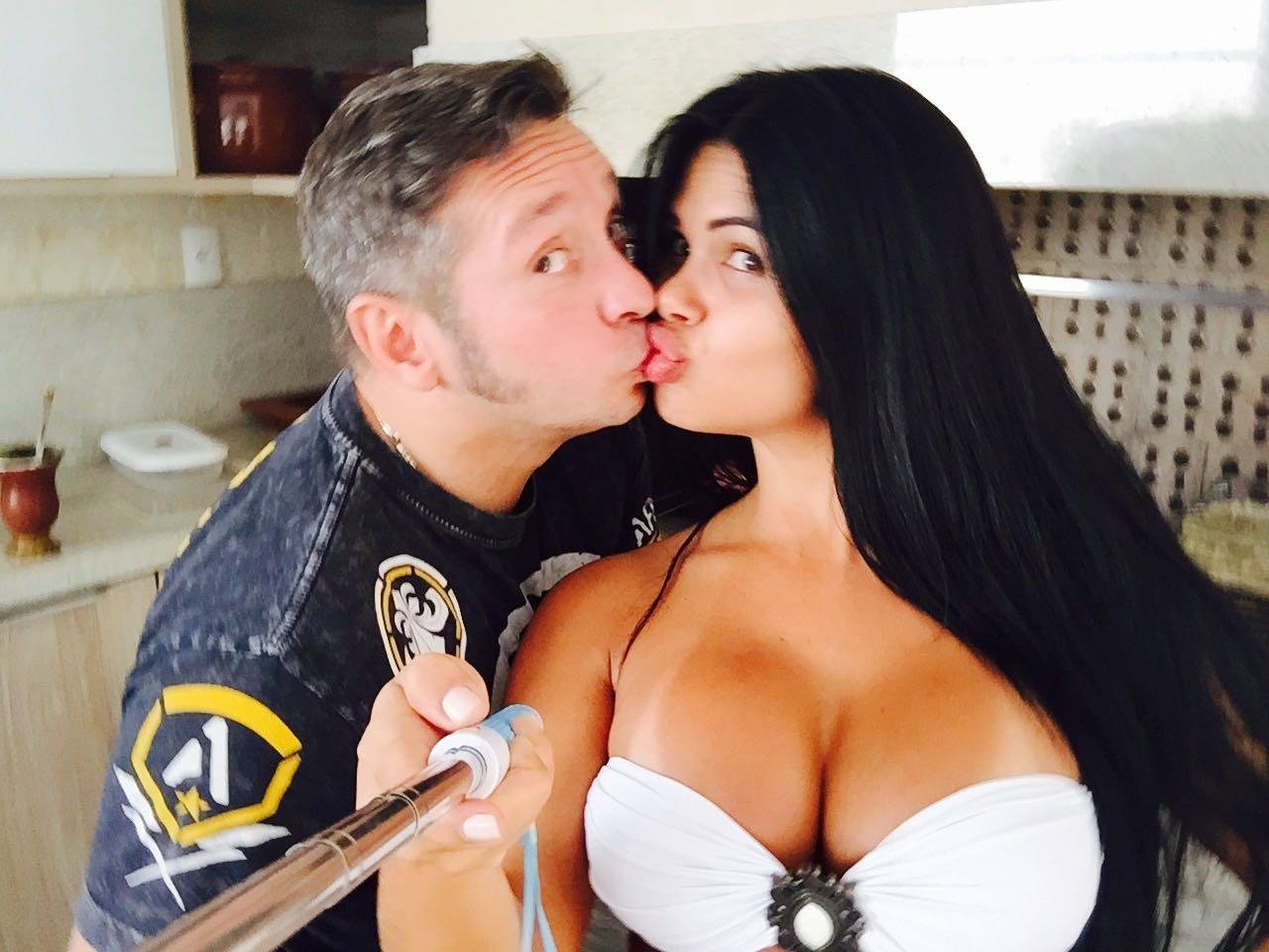 Milena Santos e Alessandro Teixeira
