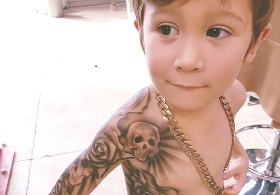 Татуировки для детей 11 лет настоящие фото