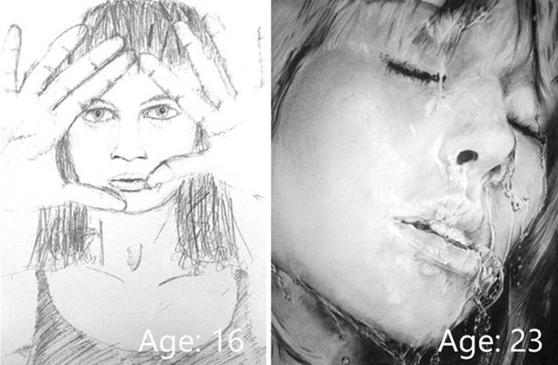 Antes e depois: veja a incrível evolução técnica de 14 desenhistas - Mega  Curioso