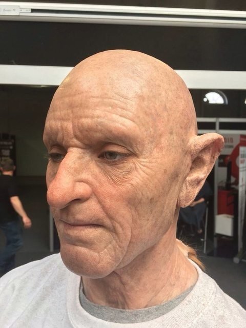Este senhor punk é, na verdade, uma jovem modelo