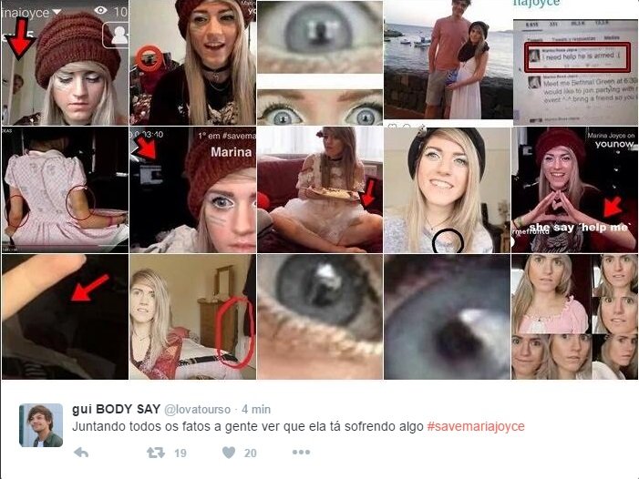 #SaveMarinaJoyce: realidade ou teoria da conspiração?