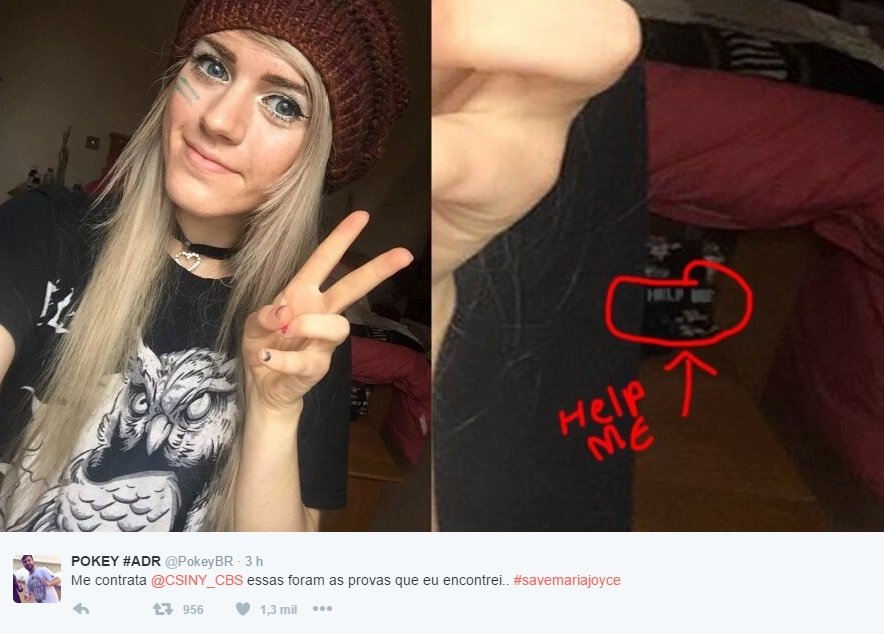 #SaveMarinaJoyce: realidade ou teoria da conspiração?
