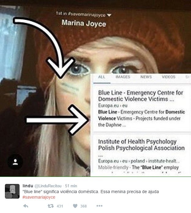#SaveMarinaJoyce: realidade ou teoria da conspiração?