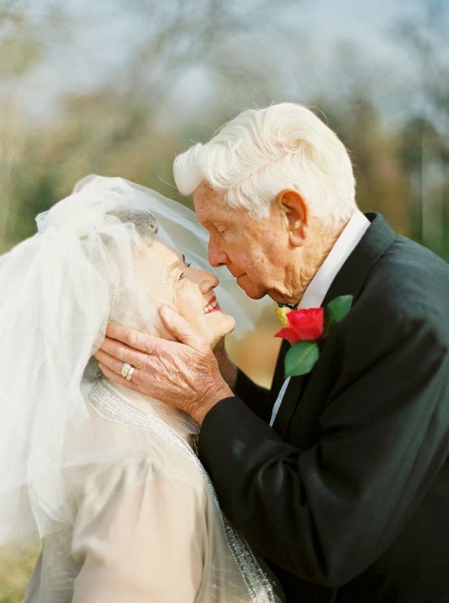 63 anos juntos: casal faz o ensaio mais fofo do mundo para celebrar união