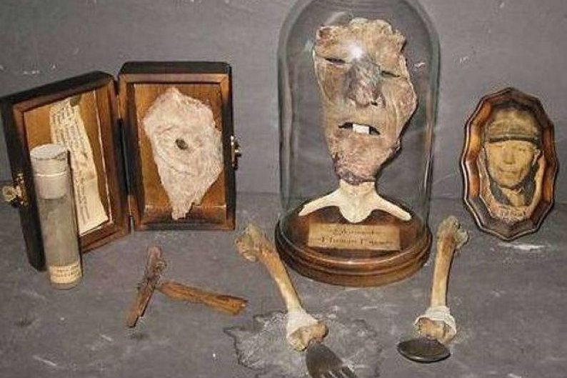 Pequena coleção de itens
