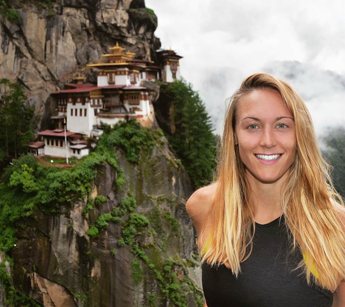 Inveja: Esta mulher está prestes a ser a que mais visitou países no mundo