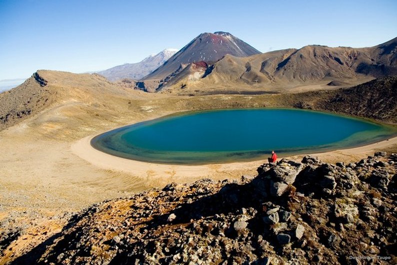 Blue Lakes, em Tongariro-National Park, Ruapehu