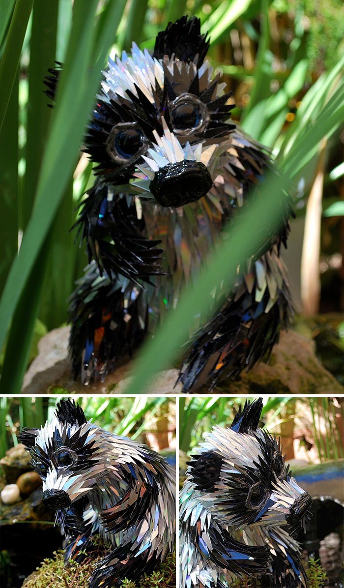 Este artista fez um verdadeiro milagre com CDs antigos