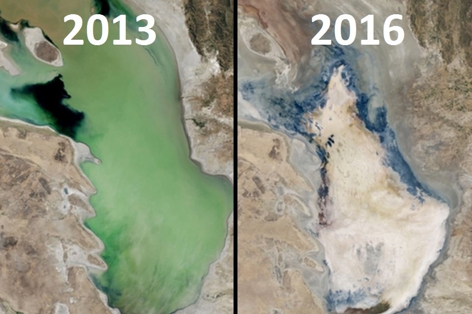 Antes e depois: 9 imagens aéreas impactantes mostram as alterações ...