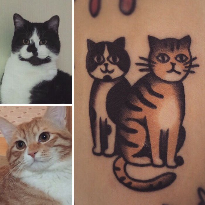 Já quis fazer uma tattoo do seu animal de estimação? Então veja estas fotos