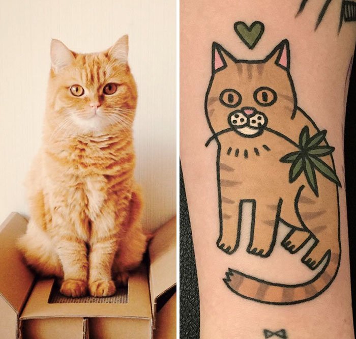 Já quis fazer uma tattoo do seu animal de estimação? Então veja estas fotos