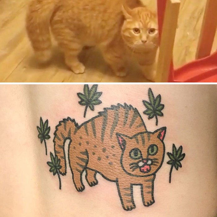Já quis fazer uma tattoo do seu animal de estimação? Então veja estas fotos