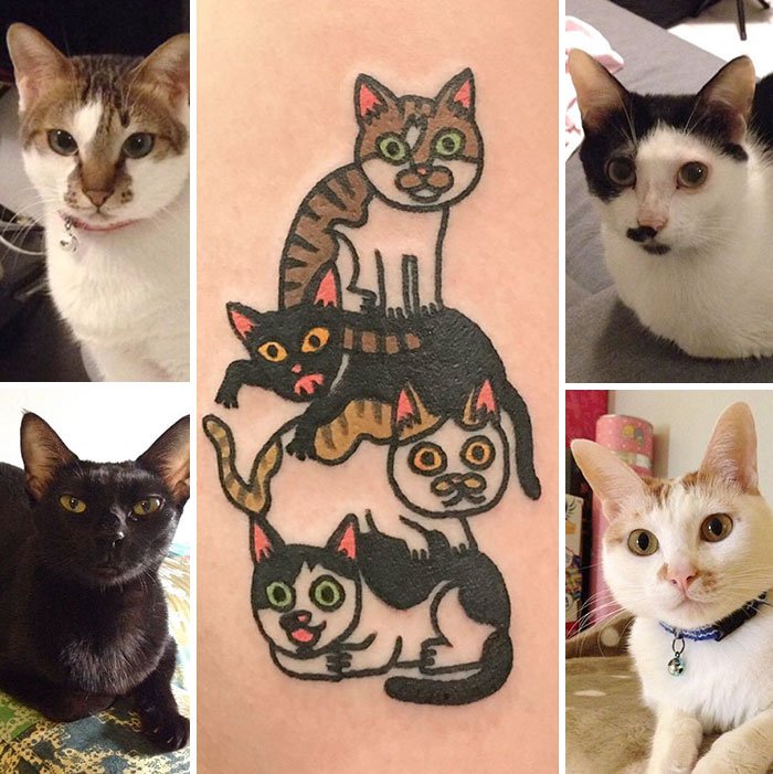 Já quis fazer uma tattoo do seu animal de estimação? Então veja estas fotos