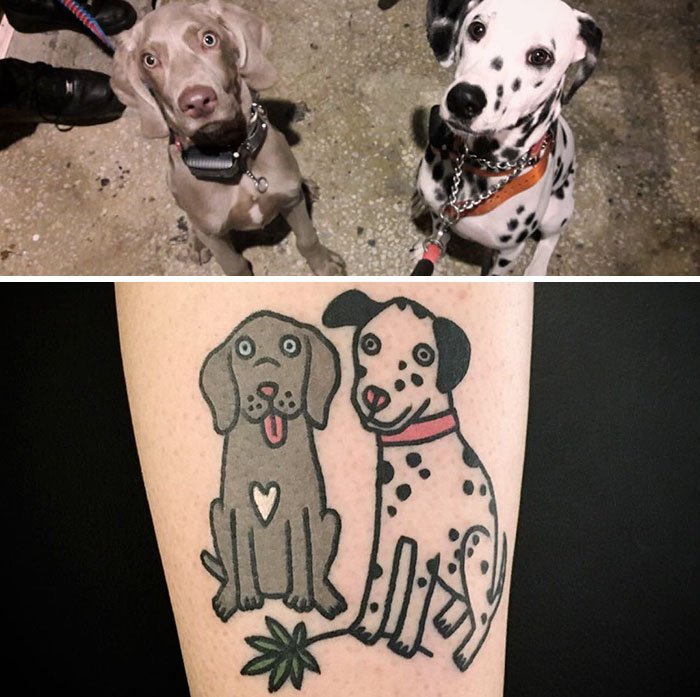 Já quis fazer uma tattoo do seu animal de estimação? Então veja estas fotos