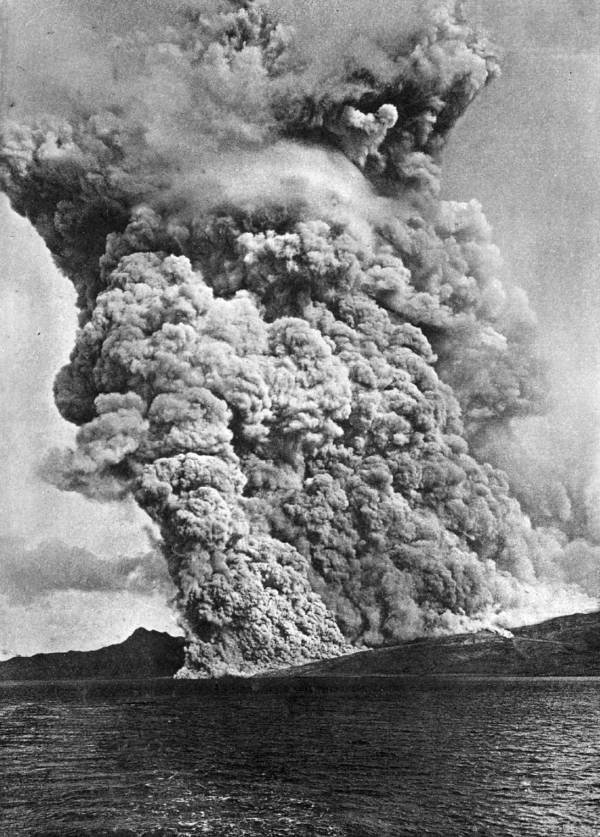 A erupção do Monte Pelée