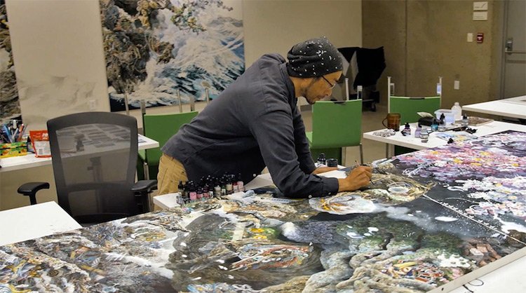 Conheça detalhes do desenho gigante que levou 3,5 anos para ficar pronto