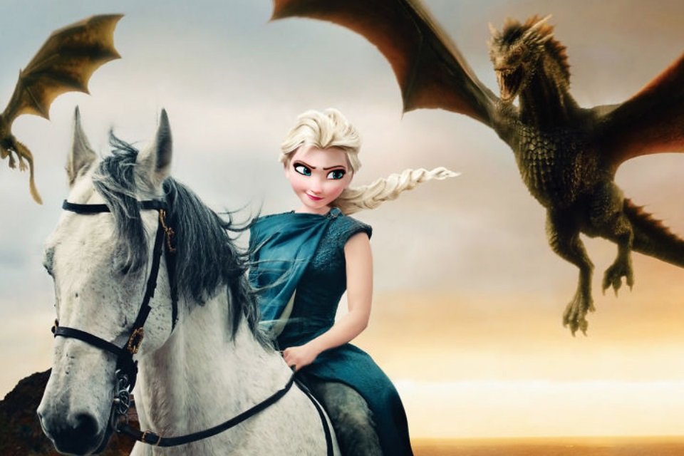 Confira as princesas da Disney como personagens de Game of Thrones