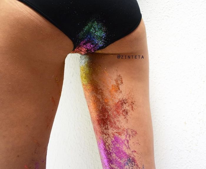 Artista espanhola transforma “imperfeições” femininas em arte