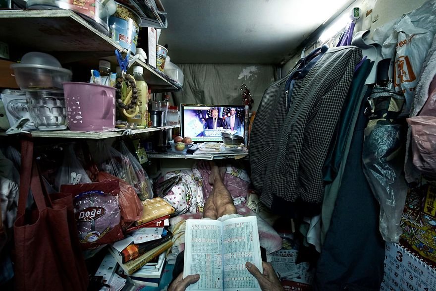 Chocante: estas pessoas moram em casas que mais parecem caixões