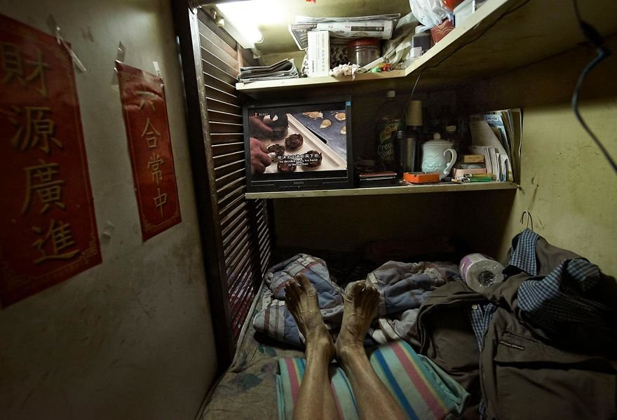 Chocante: estas pessoas moram em casas que mais parecem caixões