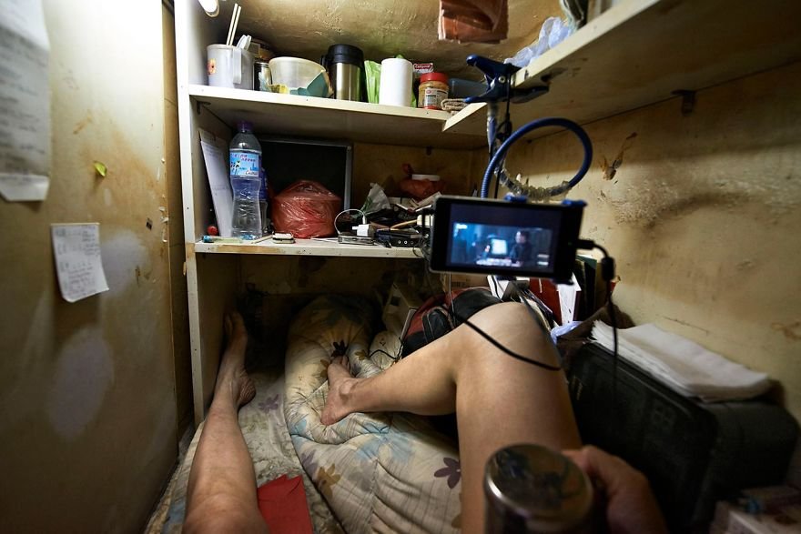 Chocante: estas pessoas moram em casas que mais parecem caixões