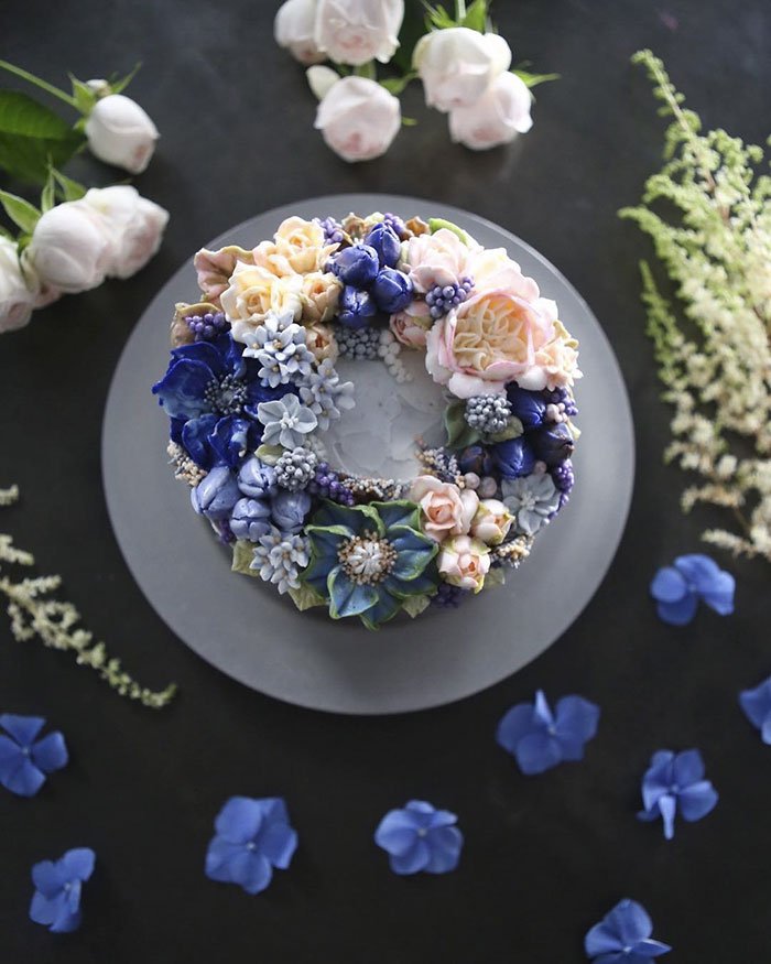Estes 17 bolos florais são tão lindos que não dá coragem de comê-los