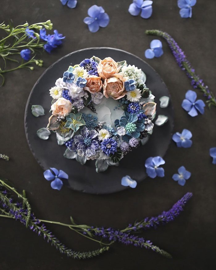 Estes 17 bolos florais são tão lindos que não dá coragem de comê-los