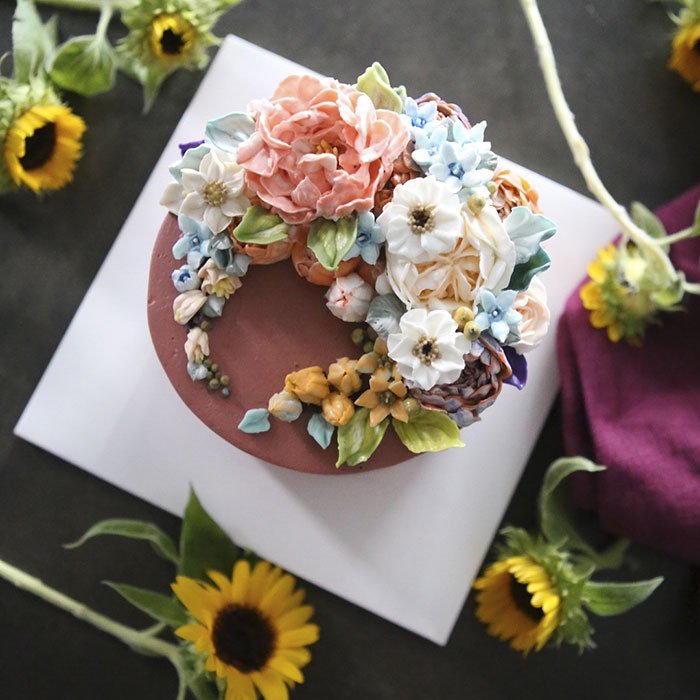 Estes 17 bolos florais são tão lindos que não dá coragem de comê-los