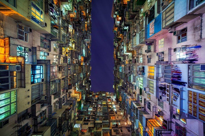 Prédios residenciais Hong Kong