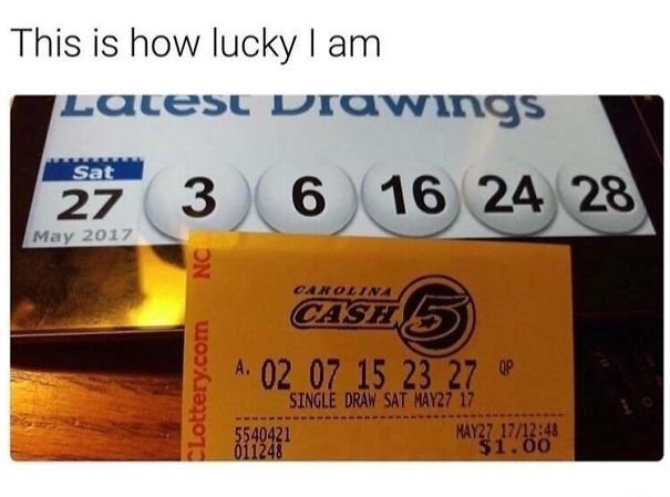 Números da loteria