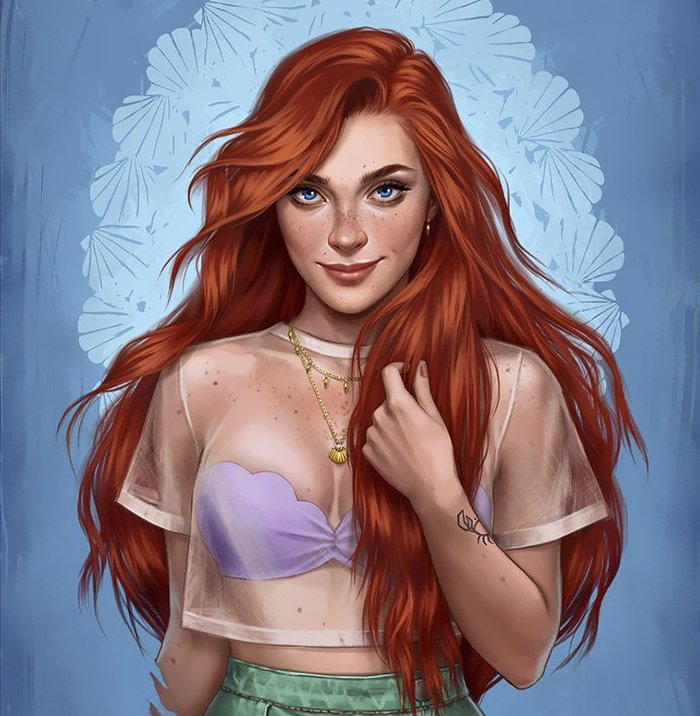 Ariel da Disney moderna