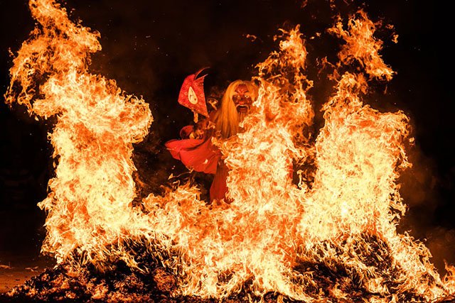 Festival do fogo de Hokkaido