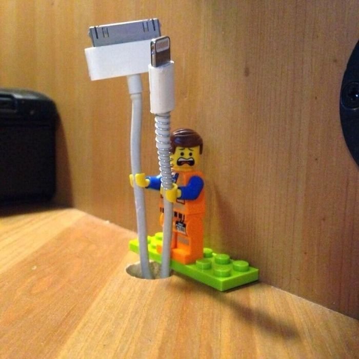 Porta trecos de Lego