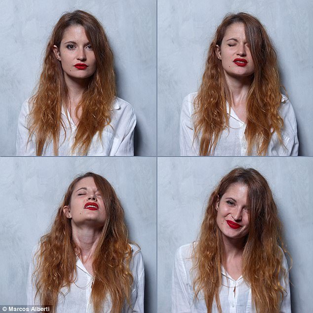 Fotógrafo registra rosto de mulheres antes, durante e depois do orgasmo