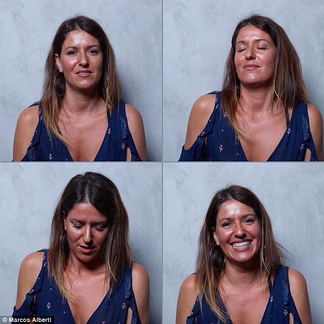 Fotógrafo registra rosto de mulheres antes, durante e depois do orgasmo