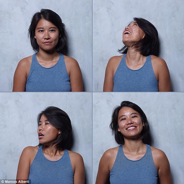 Fotógrafo registra rosto de mulheres antes, durante e depois do orgasmo