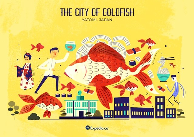 Cidade do peixe dourado
