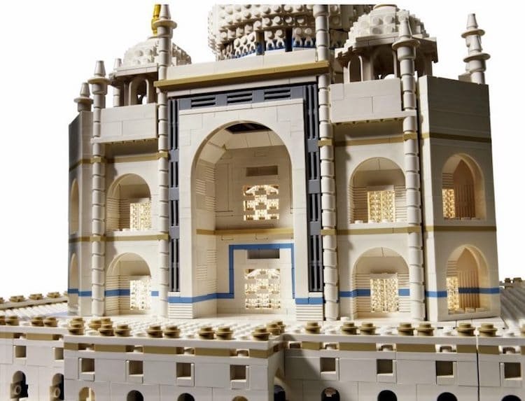 Este Taj Mahal feito de LEGO é simplesmente fantástico