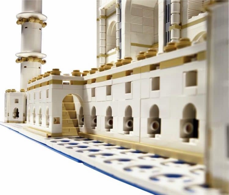 Este Taj Mahal feito de LEGO é simplesmente fantástico